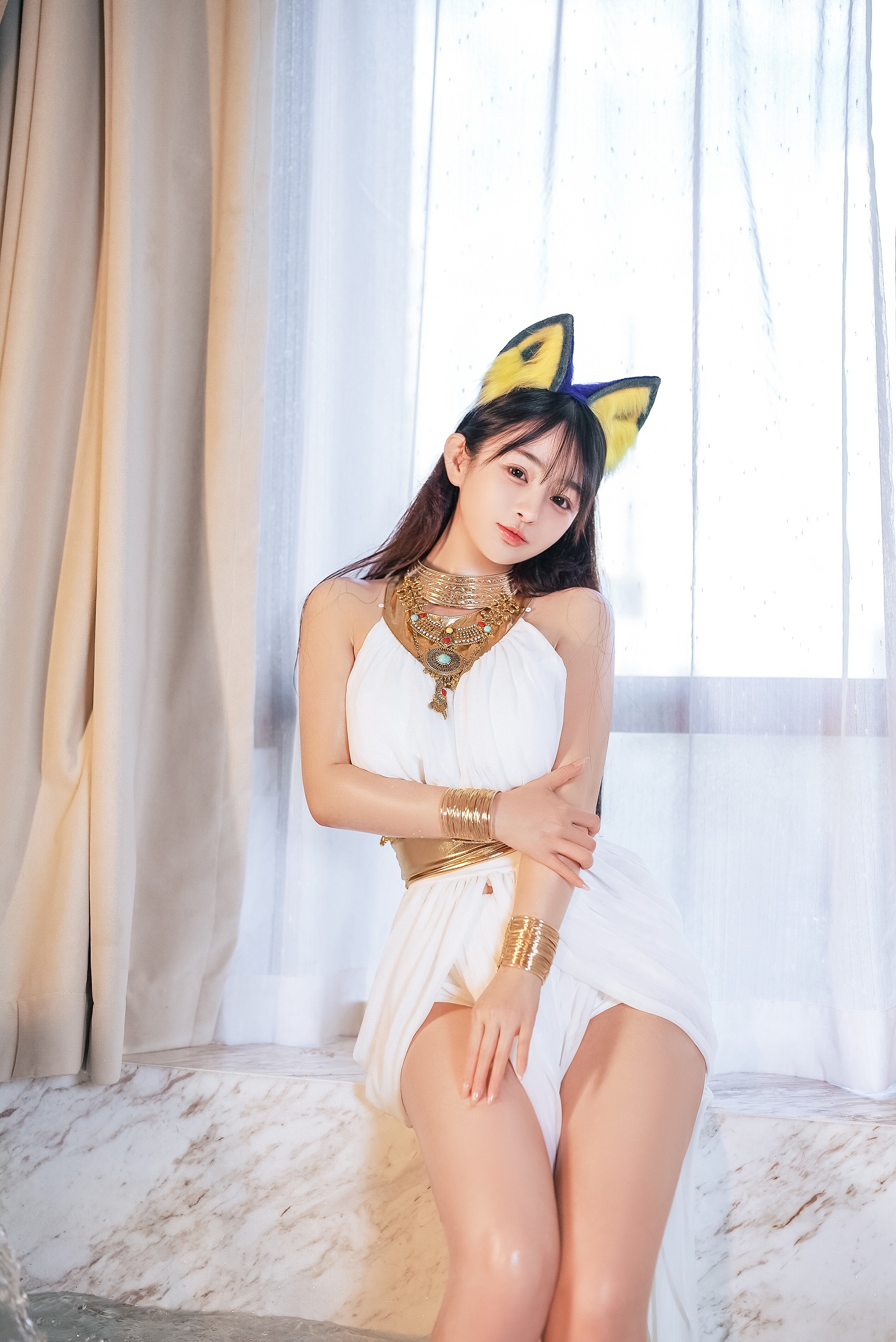 图片[1]-桜井宁宁 – NO.166 白色猫娘[132P]-XikXak